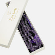 Amethyst Necklace: Peace and Calm - Multishaped 2 Layer
